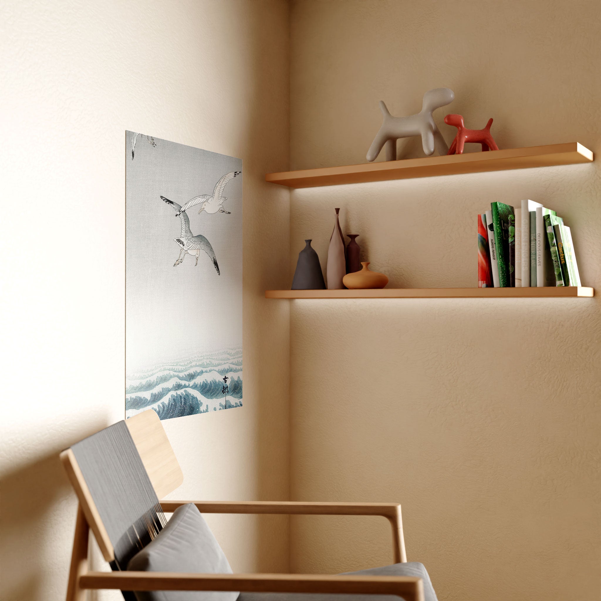 Paper Poster on the Wall Mockup Bundle - Editioned Collection