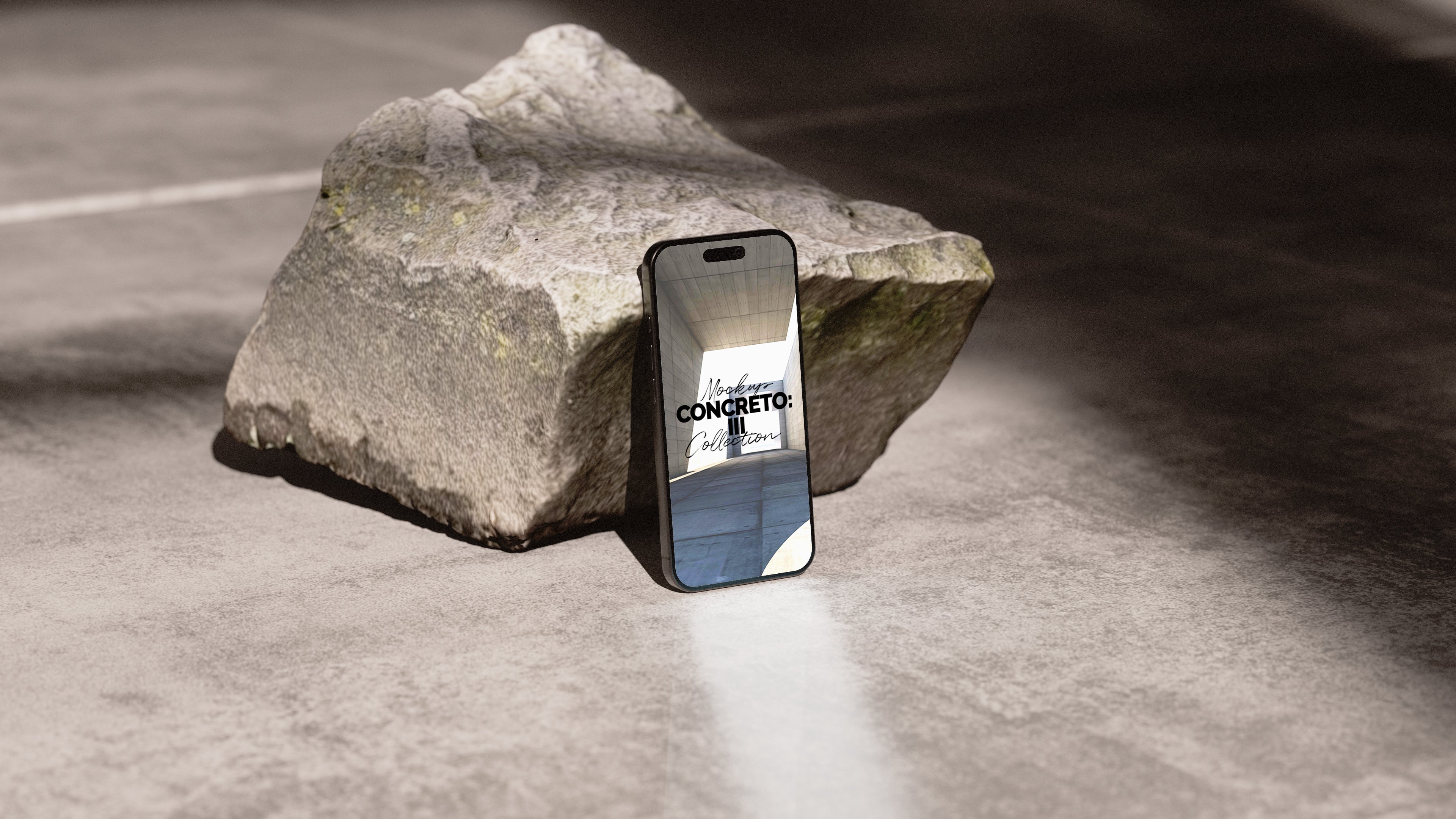 iPhone Screen Mockup | Concreto 3
