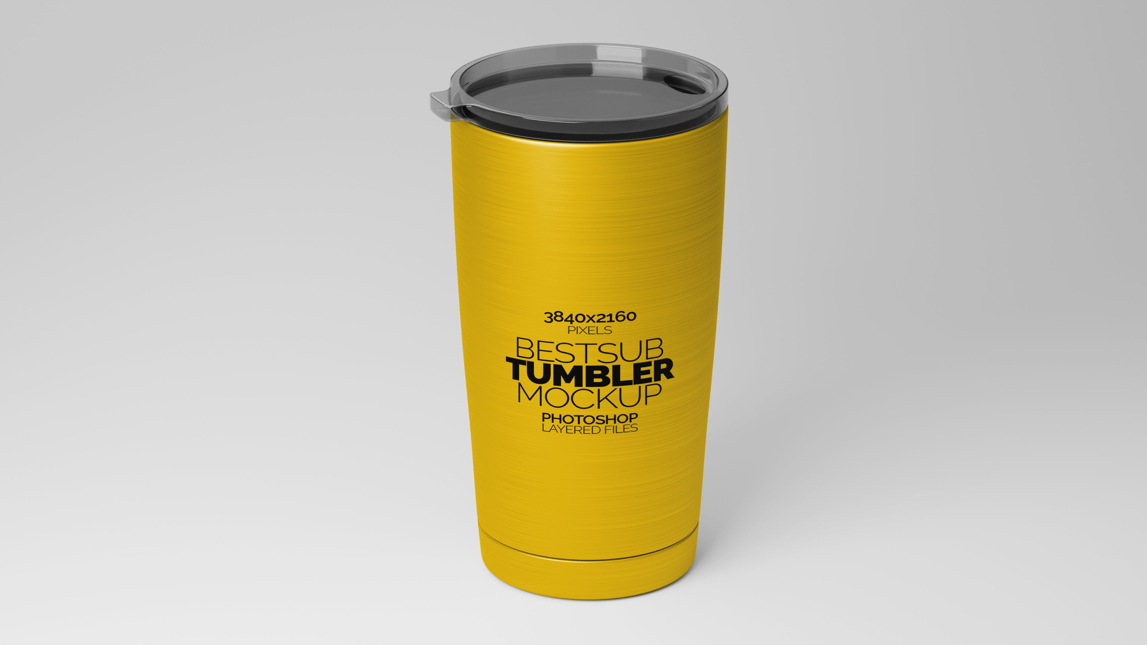 Cone Shaped Silver Sublimation Tumbler Mockup Bundle – 5 PSDs - Studioform Collection