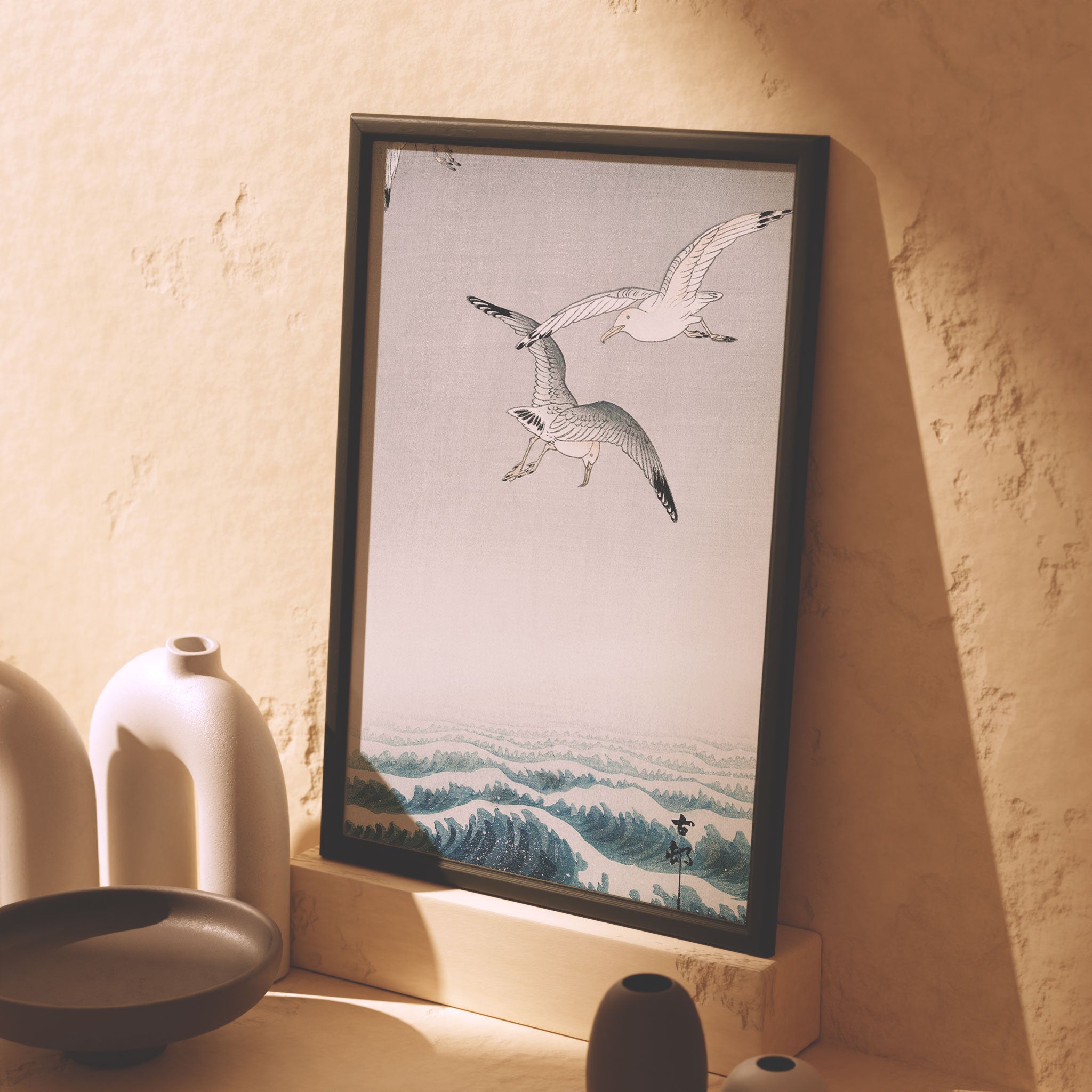 Framed Artwork on the floor Mockup Bundle - Editioned Collection