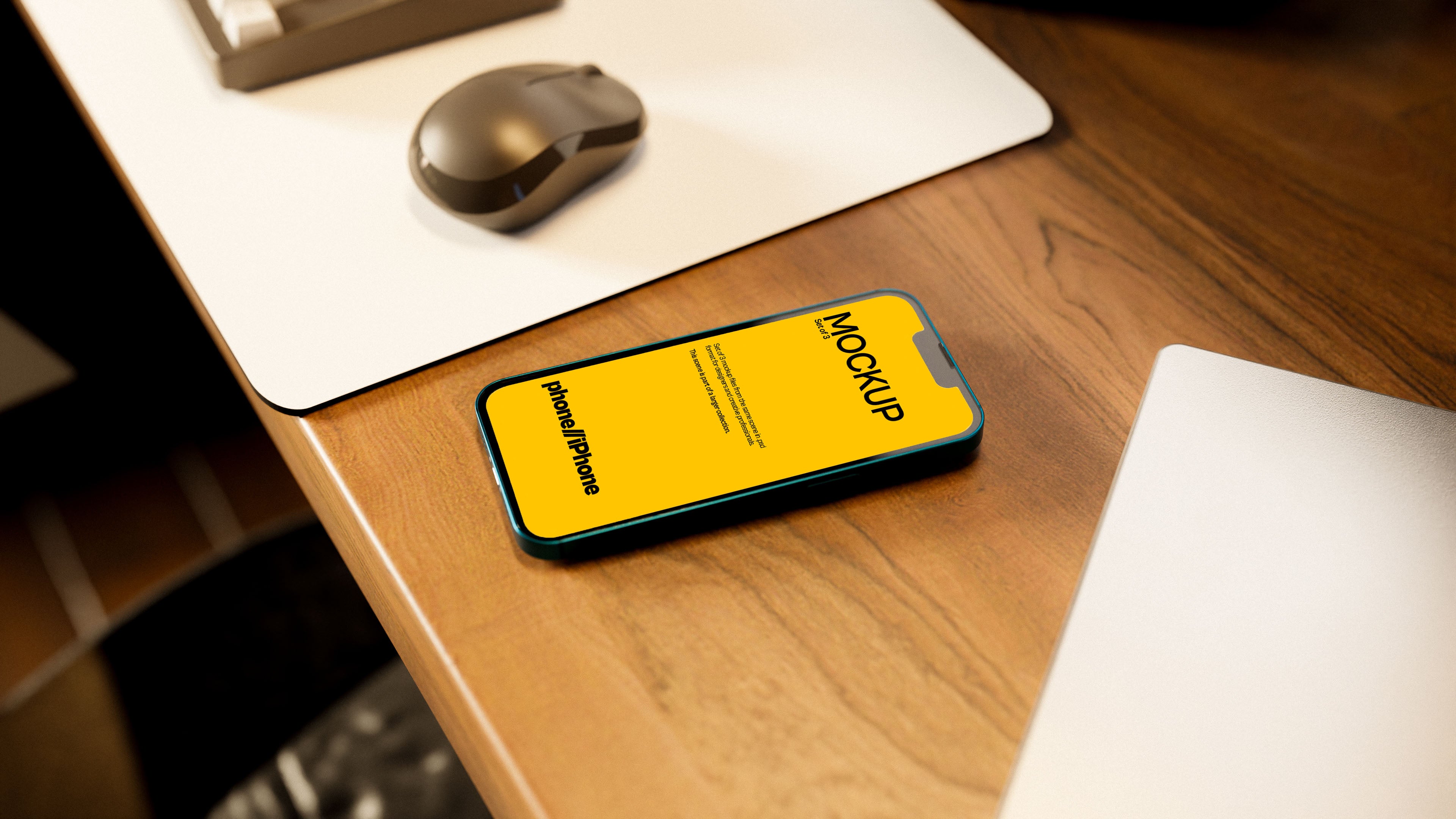 iPhone Screen Mockup Bundle – Starbound Collection (3 PSD)