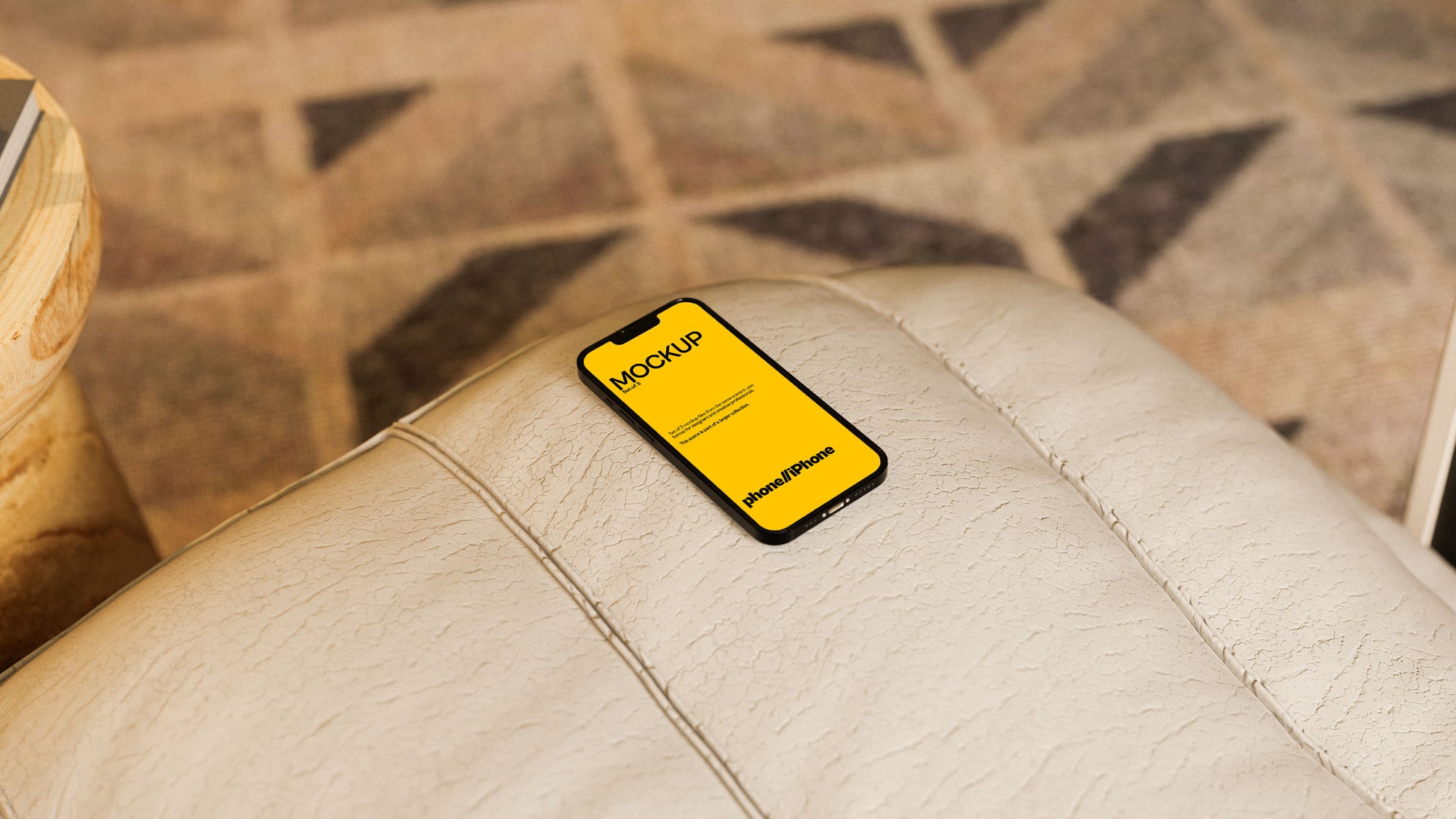 iPhone Screen Mockup Bundle – Verdant Collection (3 PSD)