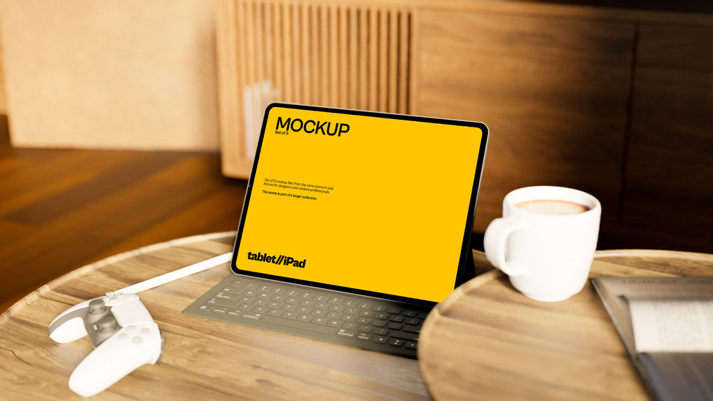iPad Screen Mockup Bundle – Starbound Collection (3 PSD)