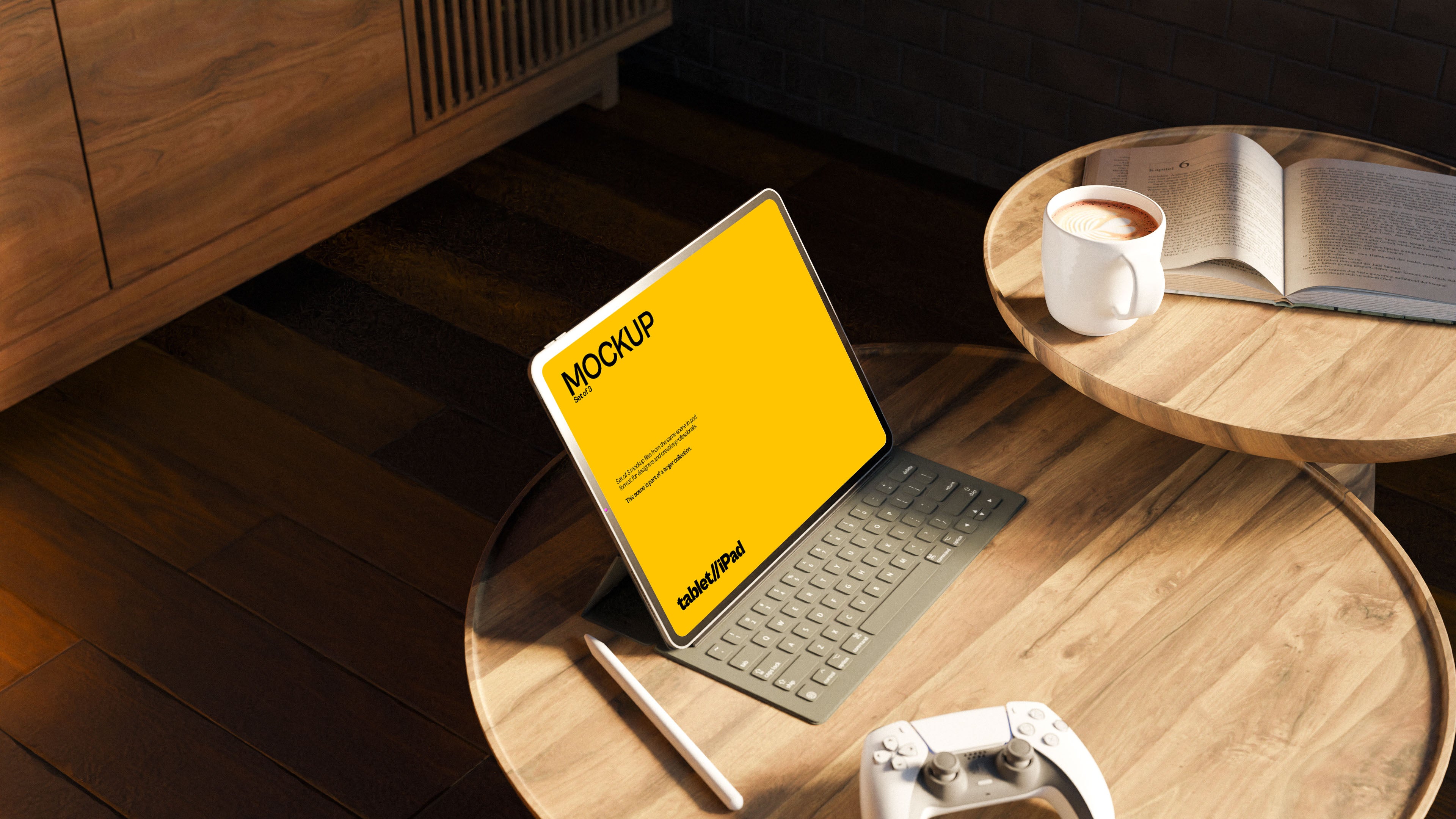 iPad Screen Mockup Bundle – Starbound Collection (3 PSD)