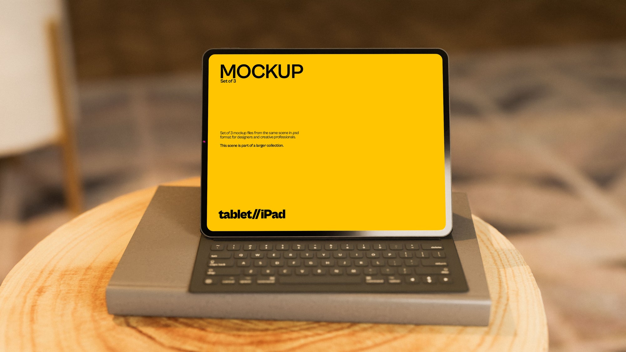iPad Screen Mockup Bundle – Verdant Collection (3 PSD)