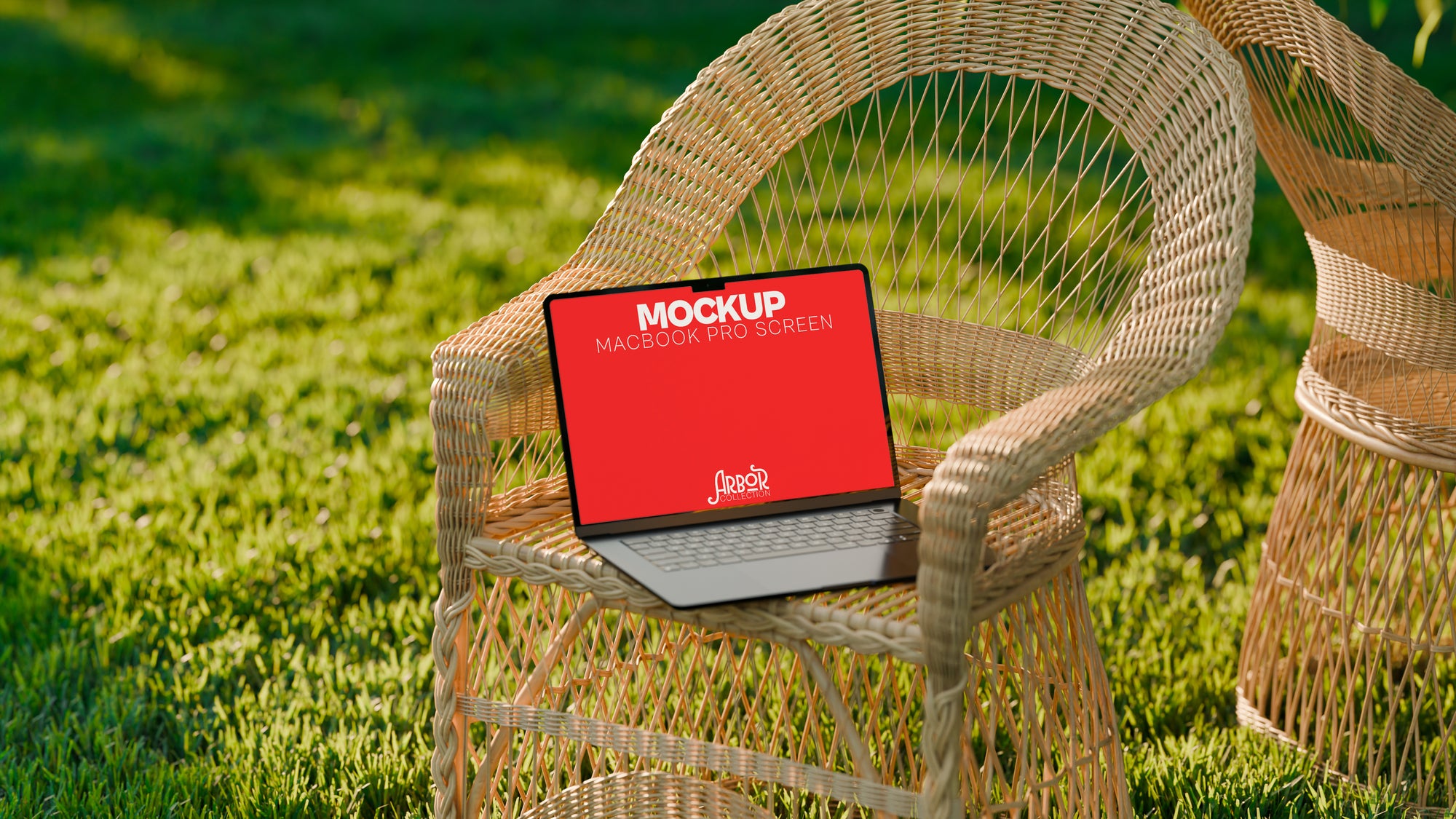 MacBook Screen Mockup Bundle – Arbor Collection (4 PSD)