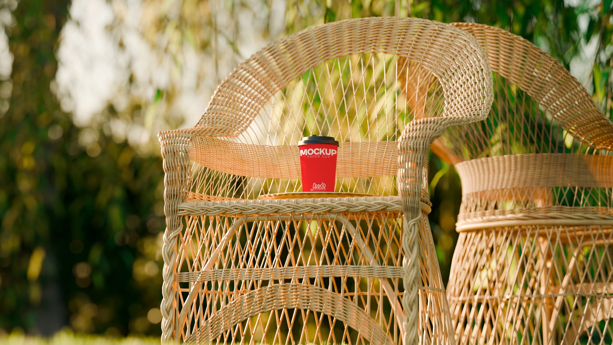 Paper Coffee Cup Mockup Bundle – Arbor Collection (4 PSD)