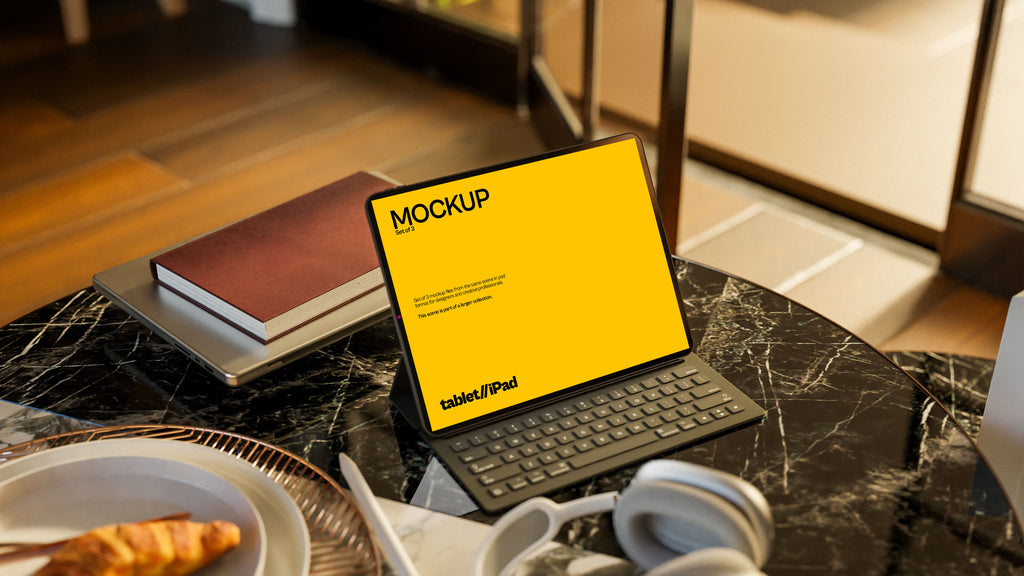 iPad Screen Mockup Bundle – Polo Collection (3 PSD)