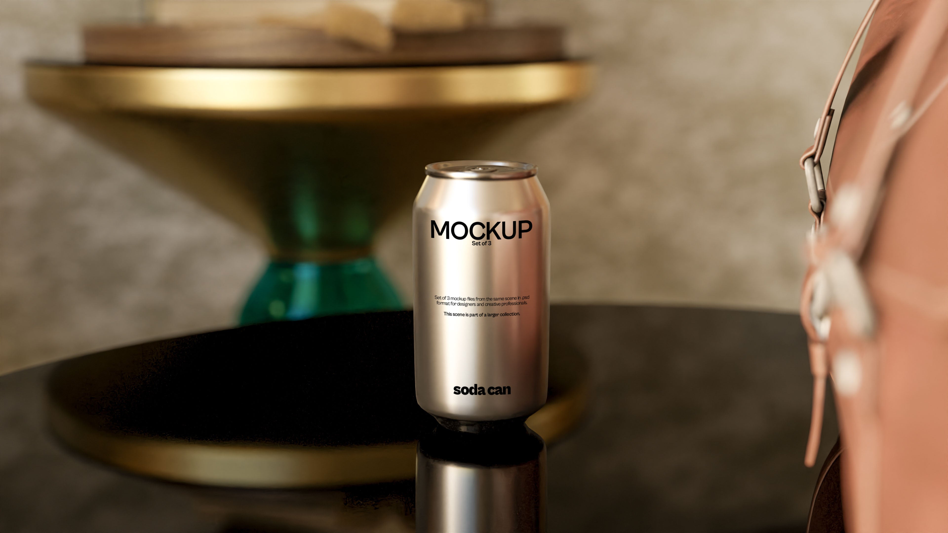 Soda Can Mockup Bundle – Polo Collection (3 PSD)
