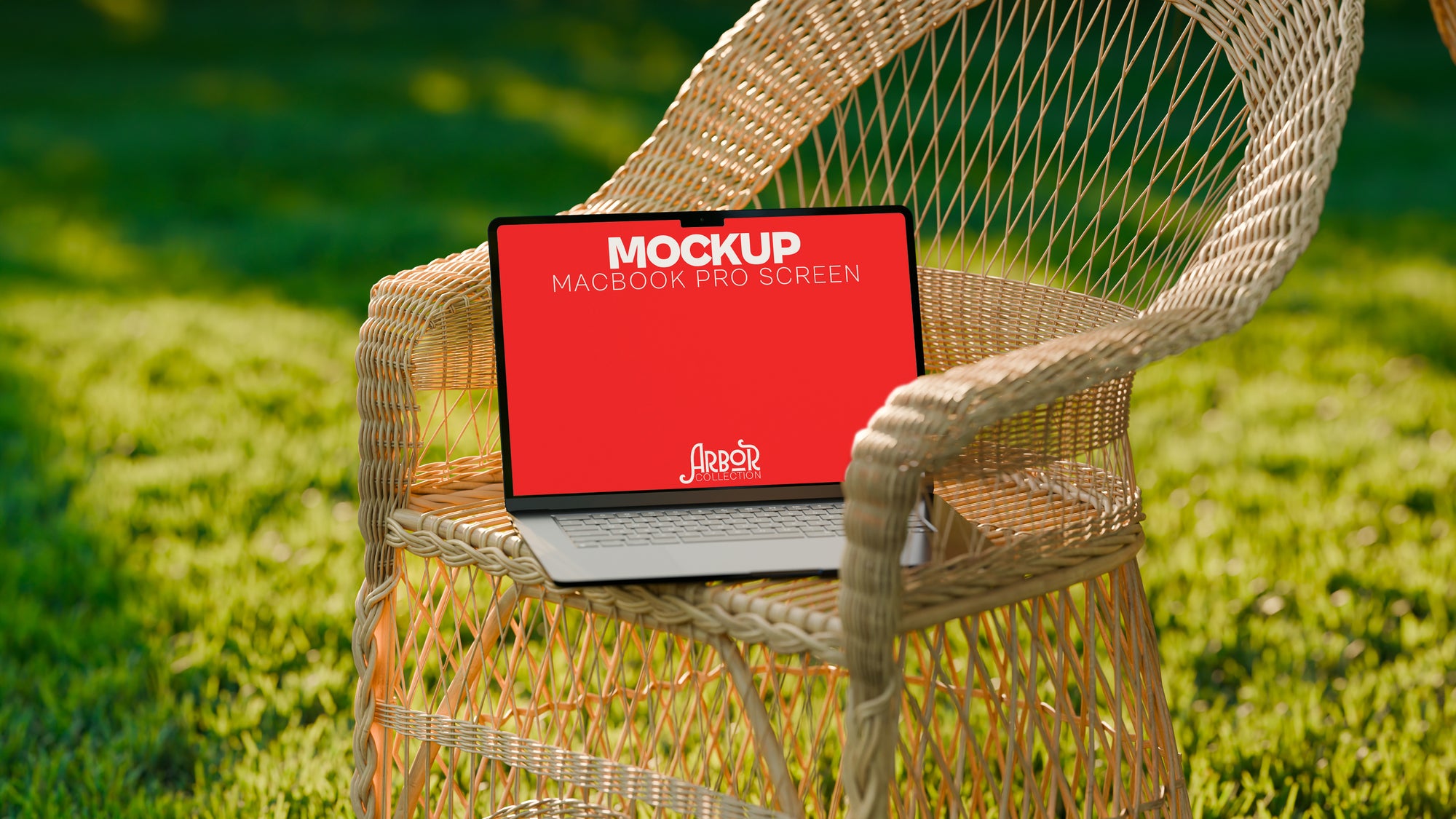 MacBook Screen Mockup Bundle – Arbor Collection (4 PSD)