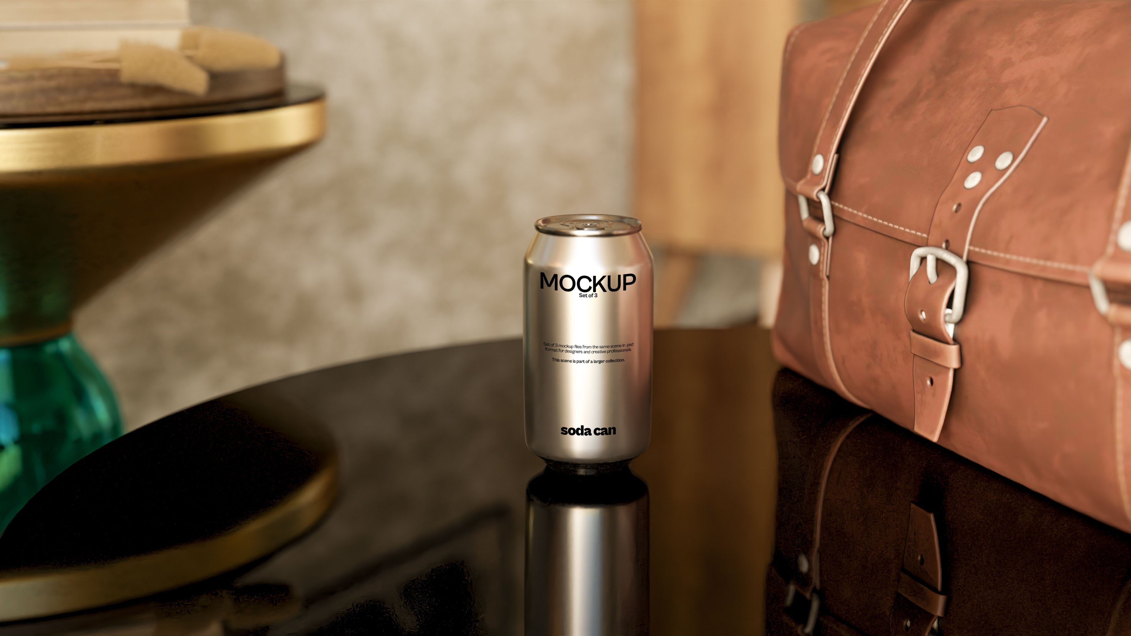 Soda Can Mockup Bundle – Polo Collection (3 PSD)