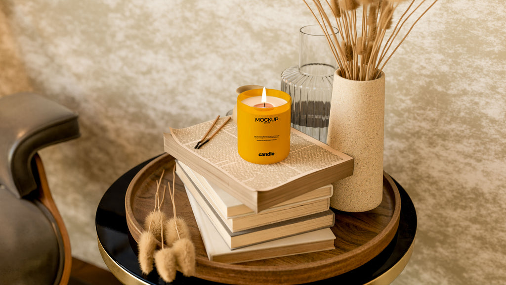 Candle Label Mockup Bundle – Polo Collection (Alternate Scene, 3 PSD)