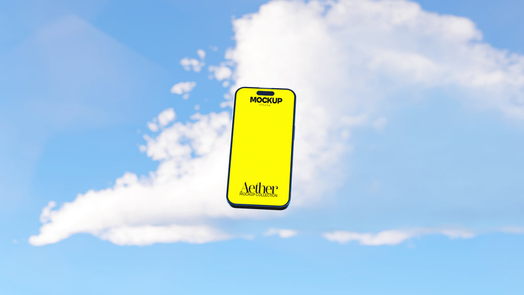 iPhone Screen Mockup Bundle – Aether Collection (3 PSD)