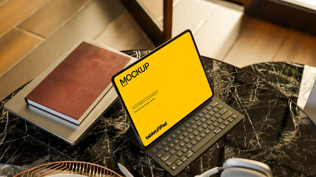 iPad Screen Mockup Bundle – Polo Collection (3 PSD)