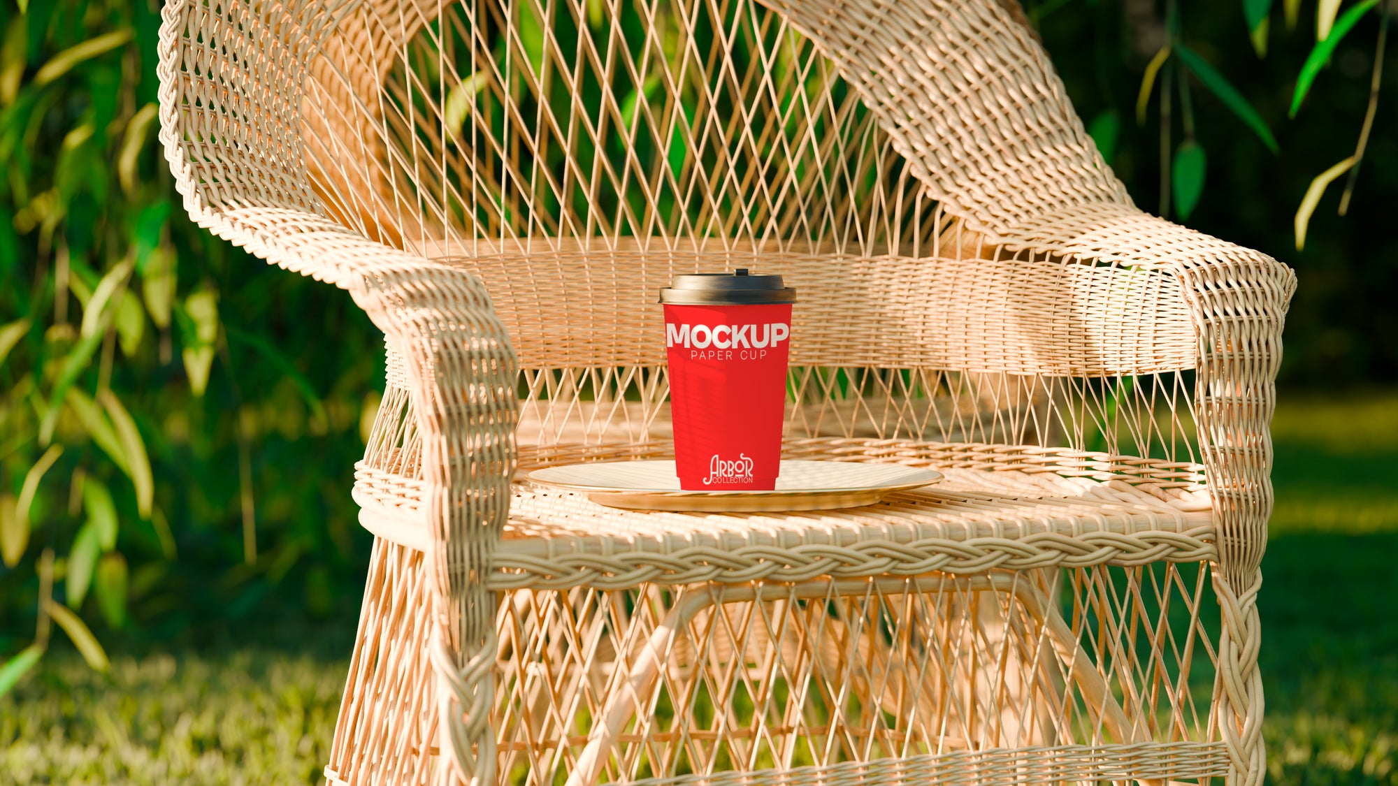 Paper Coffee Cup Mockup Bundle – Arbor Collection (4 PSD)