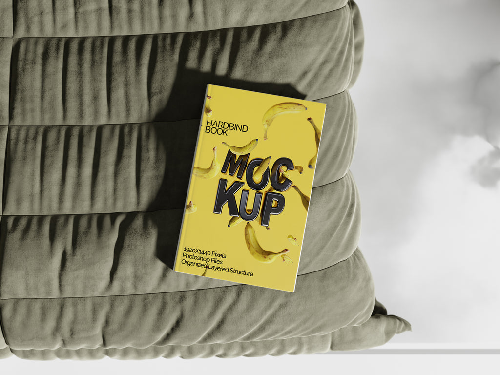 Book Cover Mockup Bundle – 5 PSDs | Crest Collection