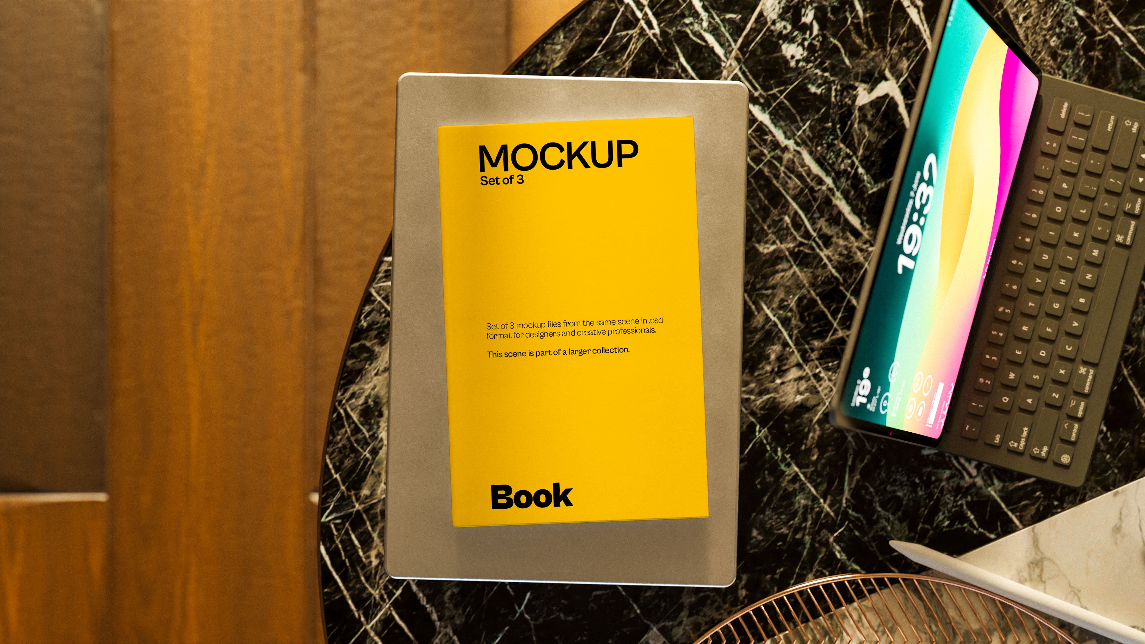 Book Cover Mockup Bundle – Polo Collection (3 PSD)