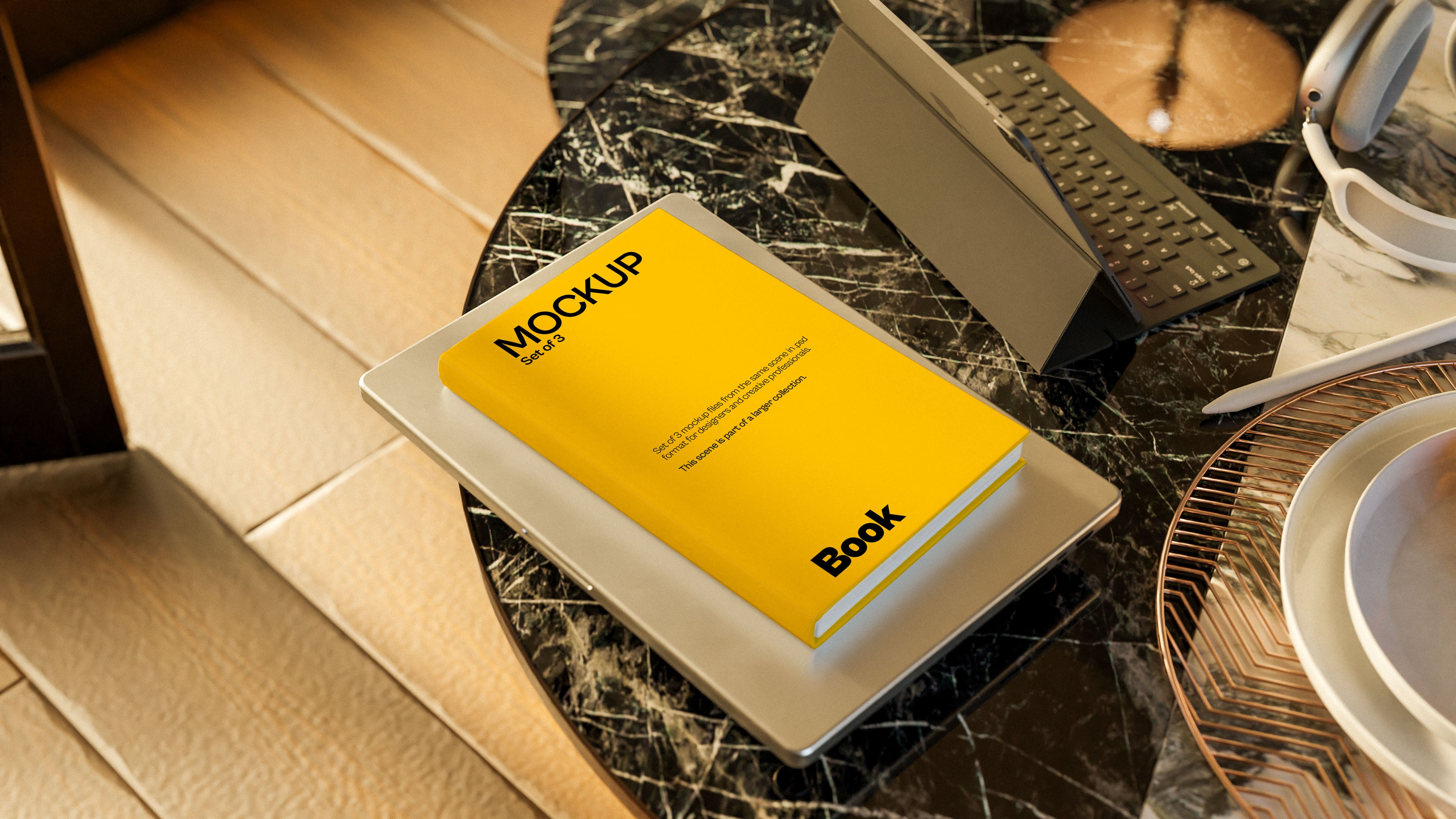 Book Cover Mockup Bundle – Polo Collection (3 PSD)