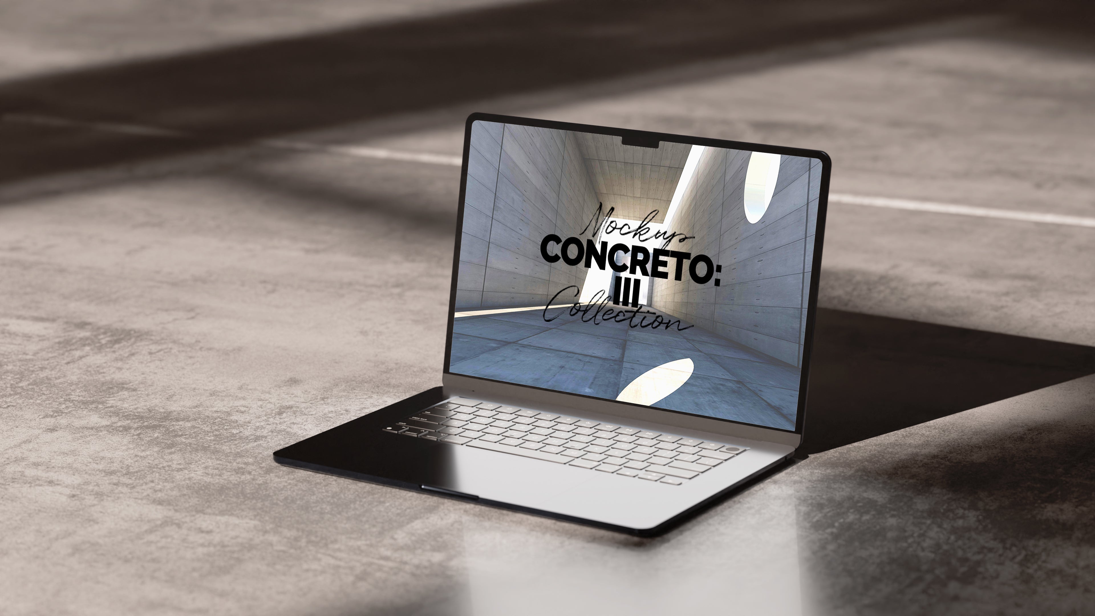 MacBook Screen Mockup | Concreto 3