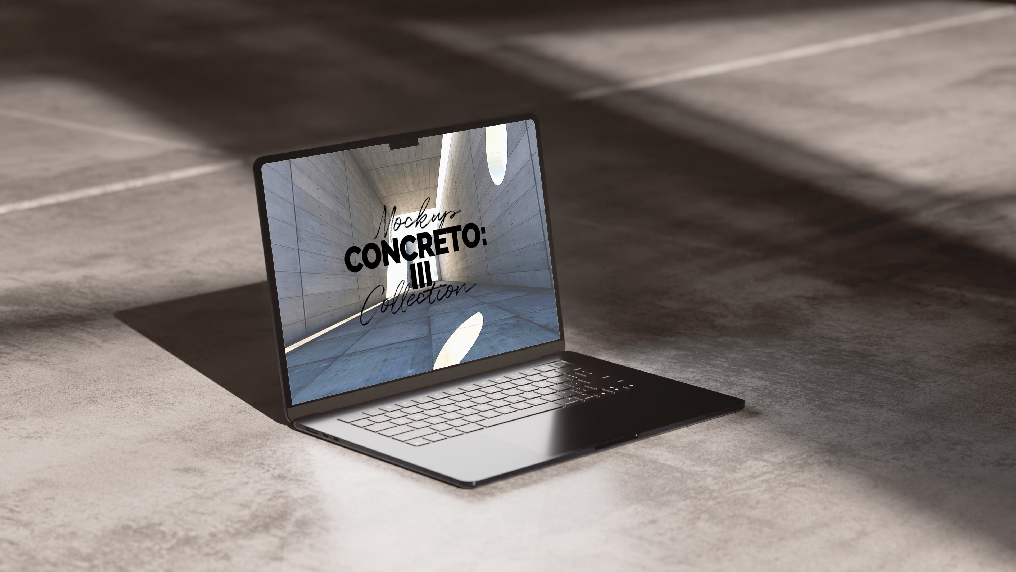 MacBook Screen Mockup | Concreto 3