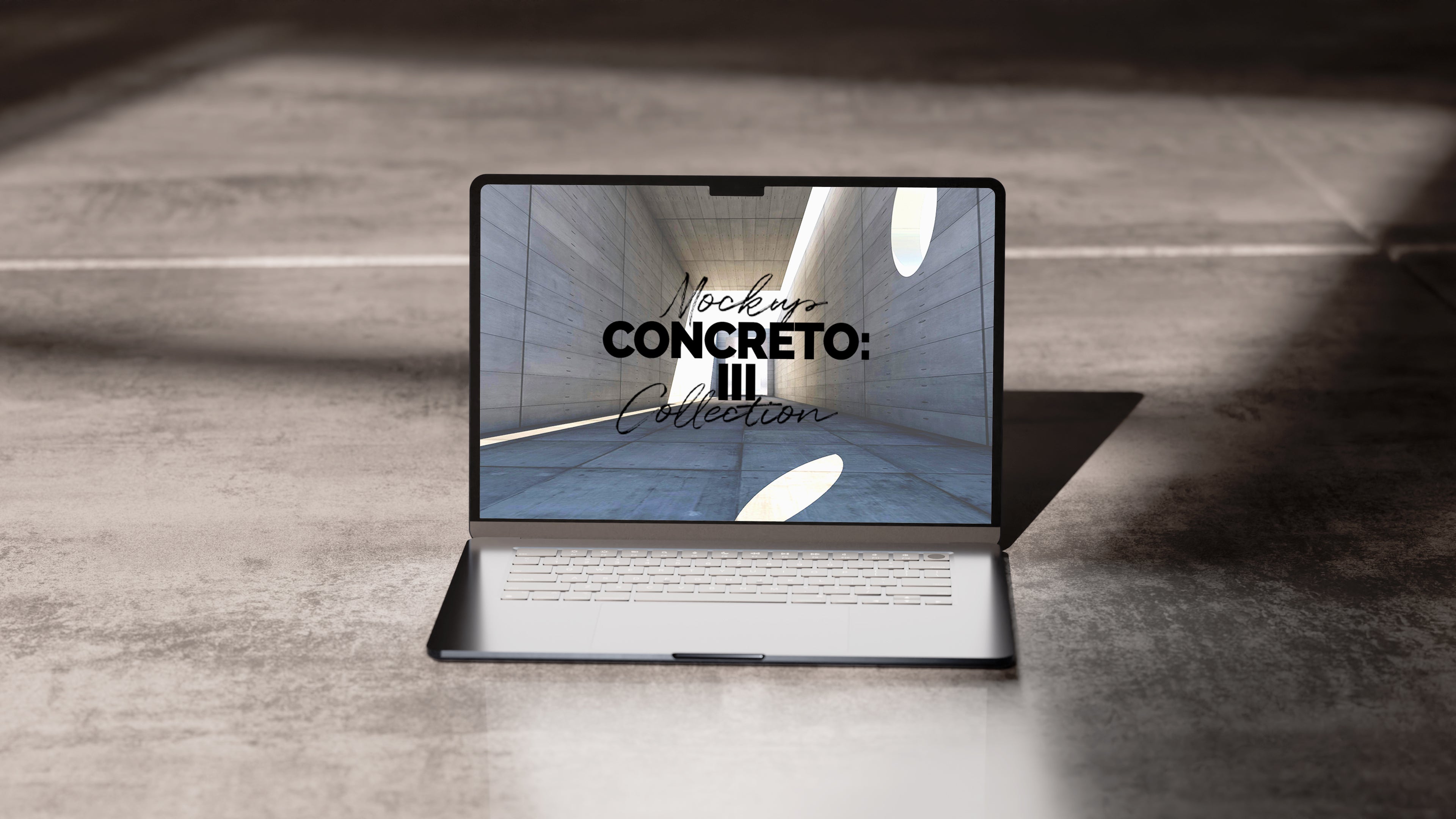 MacBook Screen Mockup | Concreto 3