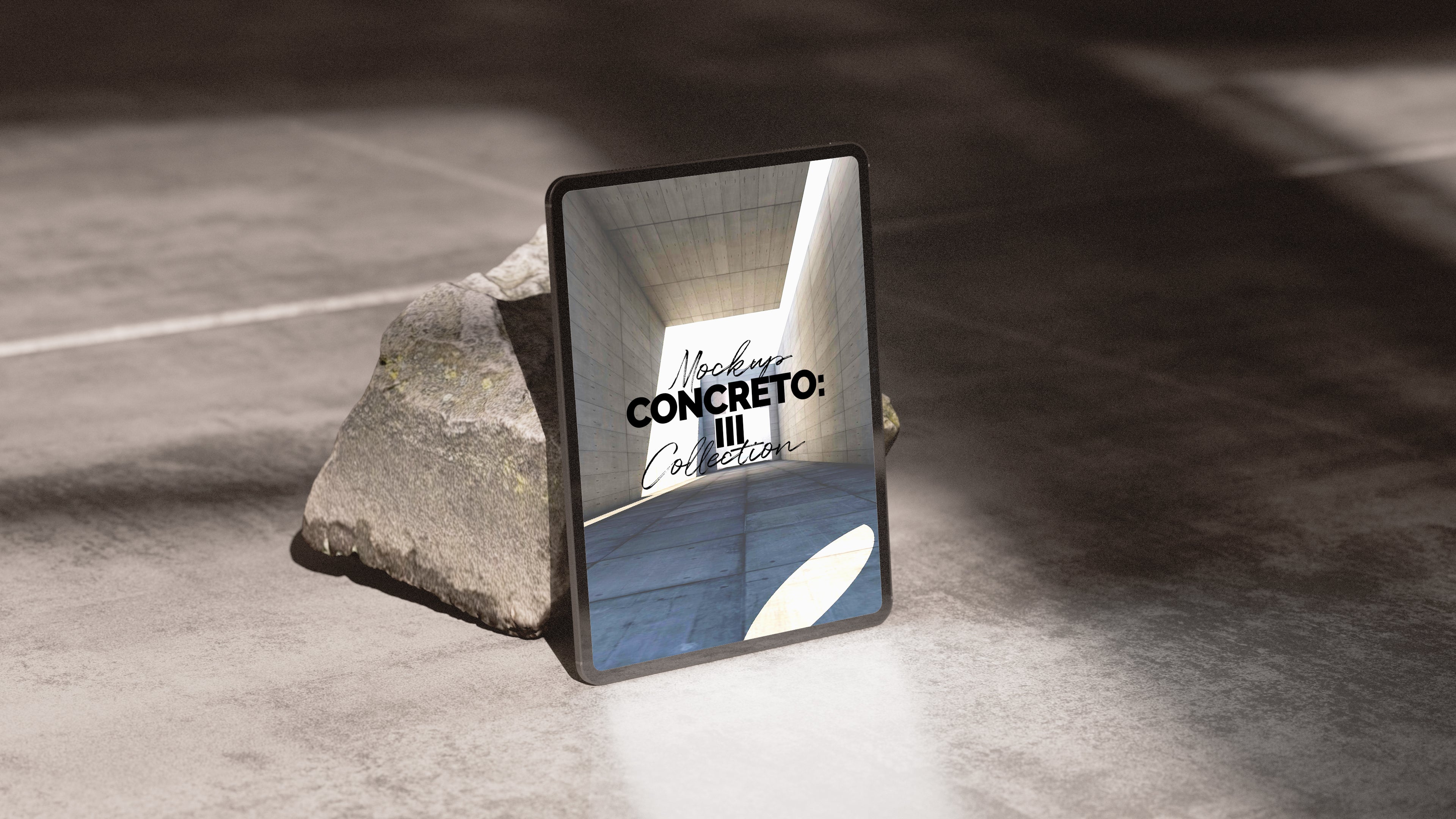 iPad Screen Mockup | Concreto 3