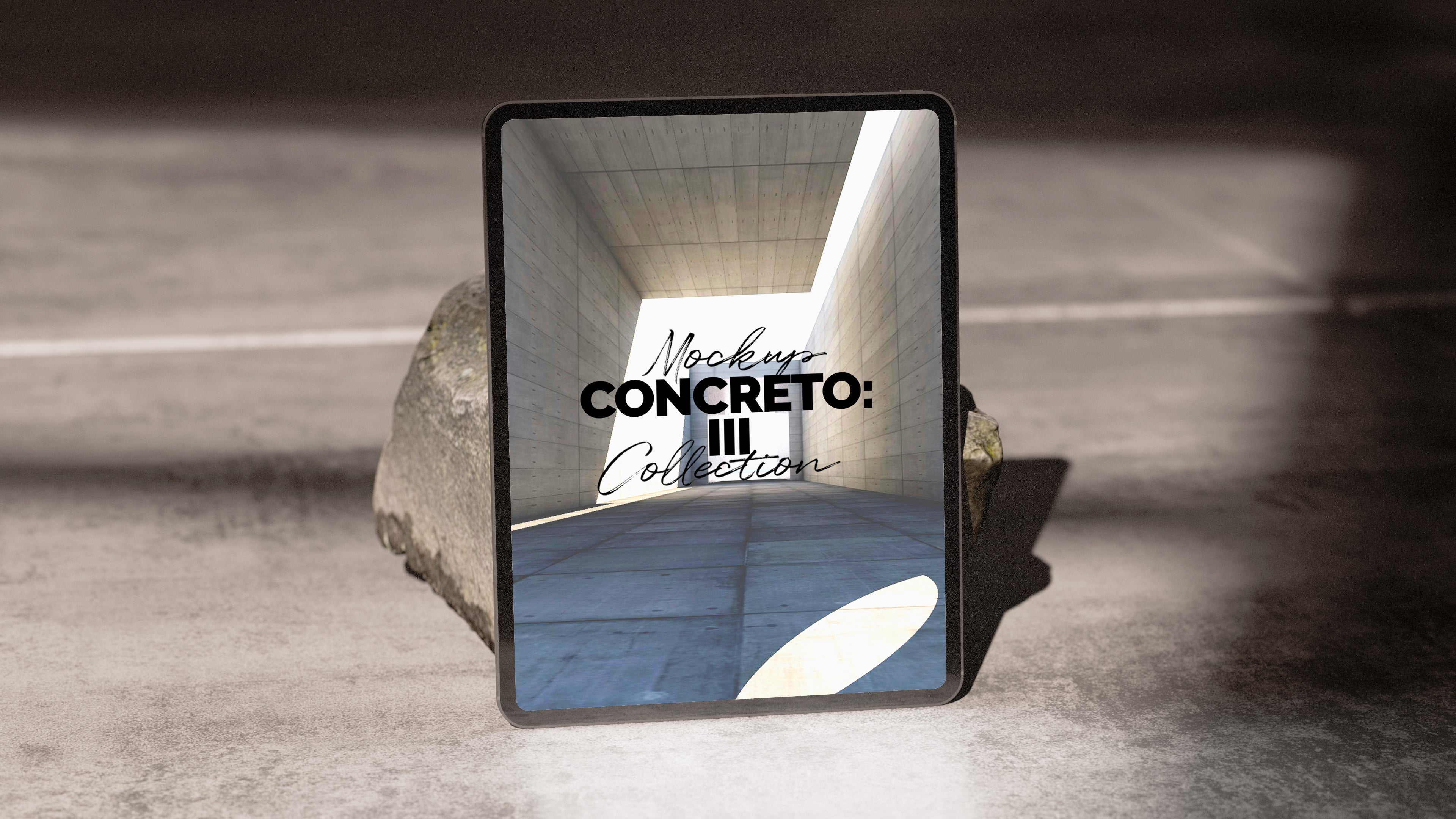 iPad Screen Mockup | Concreto 3