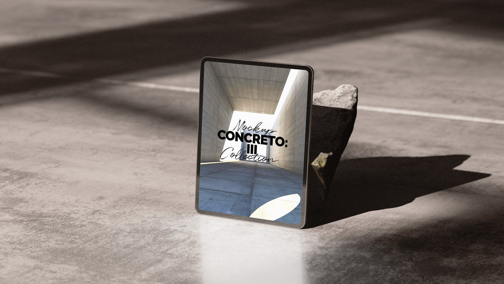 iPad Screen Mockup | Concreto 3