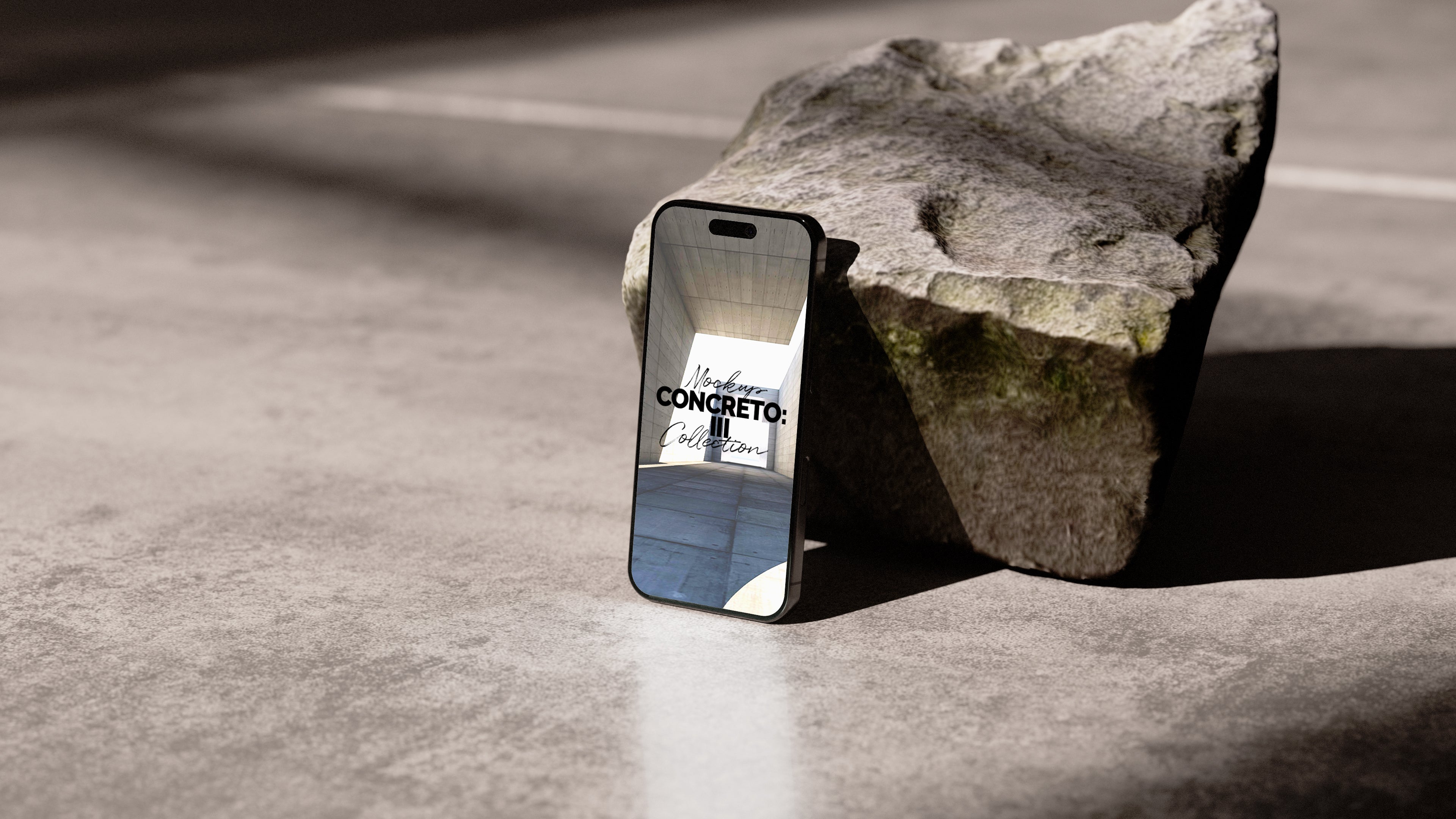 iPhone Screen Mockup | Concreto 3